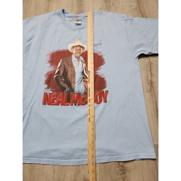 Neal McCoy Autographed‎ Tour T Shirt Mens XL - Picture 7 of 8